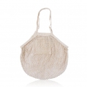 100% Cotton foldable mesh bag with handles