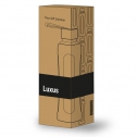 600ml Glass bottle with bamboo lid / Luxus