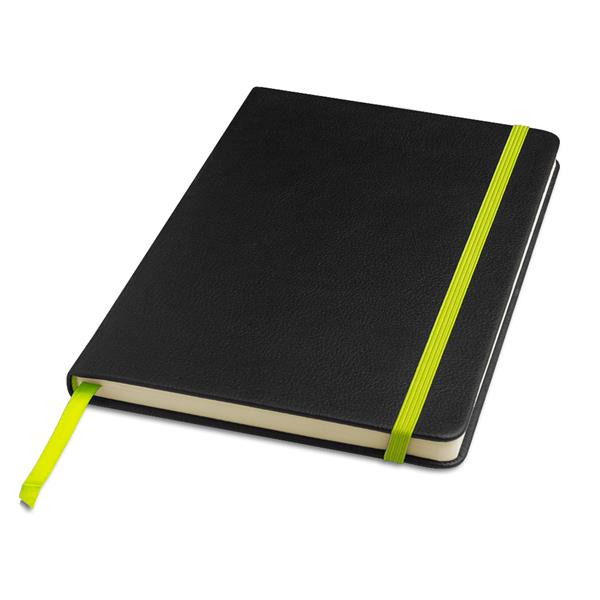 A5 Cardboard hardcover notebook, with pocket
