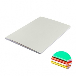 A5 coloured notebook, exterior stitching / Colournote A5
