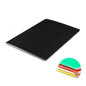 A5 coloured notebook, exterior stitching / Colournote A5