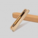Wooden case for one ball pen