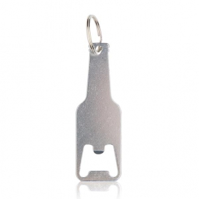 Aluminium bottle opener key ring