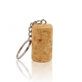 Cork shape key ring