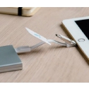Magnetic 3-in-1 charging cable, with plastic plate