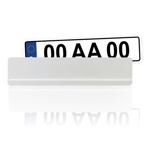 License plate holder - White / BASPLATE