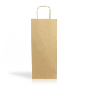 Kraft paper bag 100g/m2 16X38X9cm