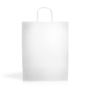 Kraft paper bag 100g/m2 32X42X12cm - white