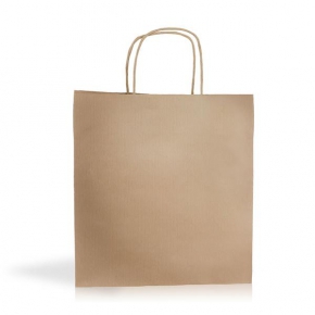 Kraft paper bag 100g/m2 27X26X16cm