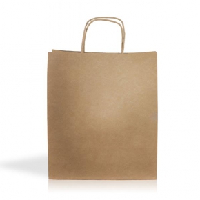 Kraft paper bag 90g/m2 28X32X10cm