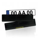 License plate holder - Black