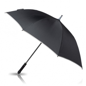 190T pongee umbrella with coloured details / Colorain