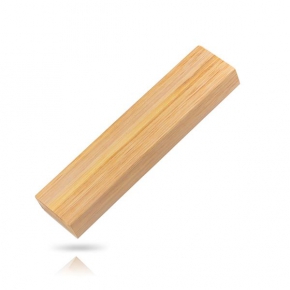 Bamboo pattern cardboard case for 1 ball pen / Bambox