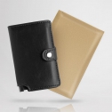 Wallet with card holder and RFID protection in a gift box