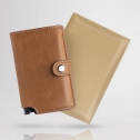 Wallet with card holder and RFID protection in a gift box