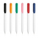 Plastic coloured clip ball pen / Iris