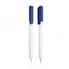 Plastic coloured clip ball pen