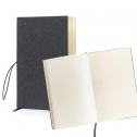 A5 recycled leather cover notebook