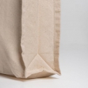 100% Organic cotton 220g bag, with gusset