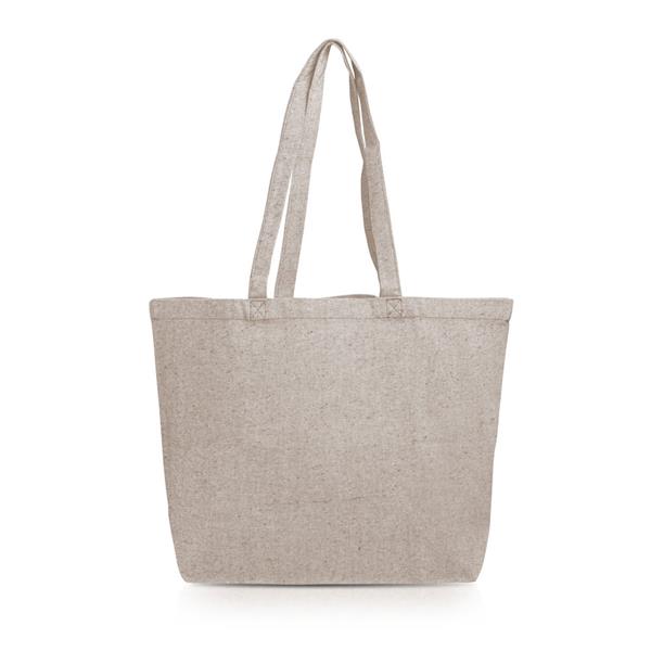 280 g/m2 recycled cotton bag with gusset