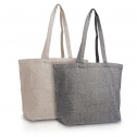 280 g/m2 recycled cotton bag with gusset / Belg