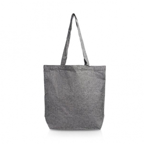 190 g/m2 foldable recycled cotton bag / Vikbar