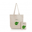 190 g/m2 foldable recycled cotton bag
