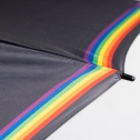 190T pongee umbrella, multi-colored detail / Multirain