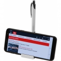 Mobile phone holder with metal ballpen REGINA