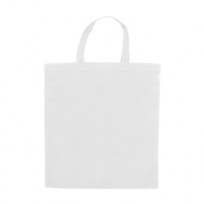 Cotton bag with short handles