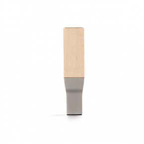 32GB USB stick in metal and bamboo / Woome