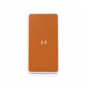 Wireless power bank in recycled ABS and PU 8000mAh