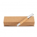 Metal and cork roller, gift box