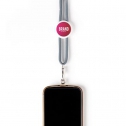 Lanyard mobile phone holder in RPET / Daily