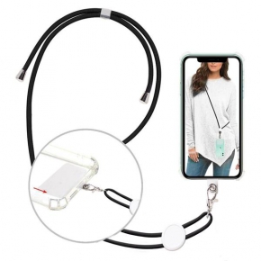 Lanyard mobile phone holder in RPET / Daily