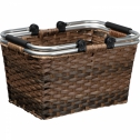 Rattan shopping basket