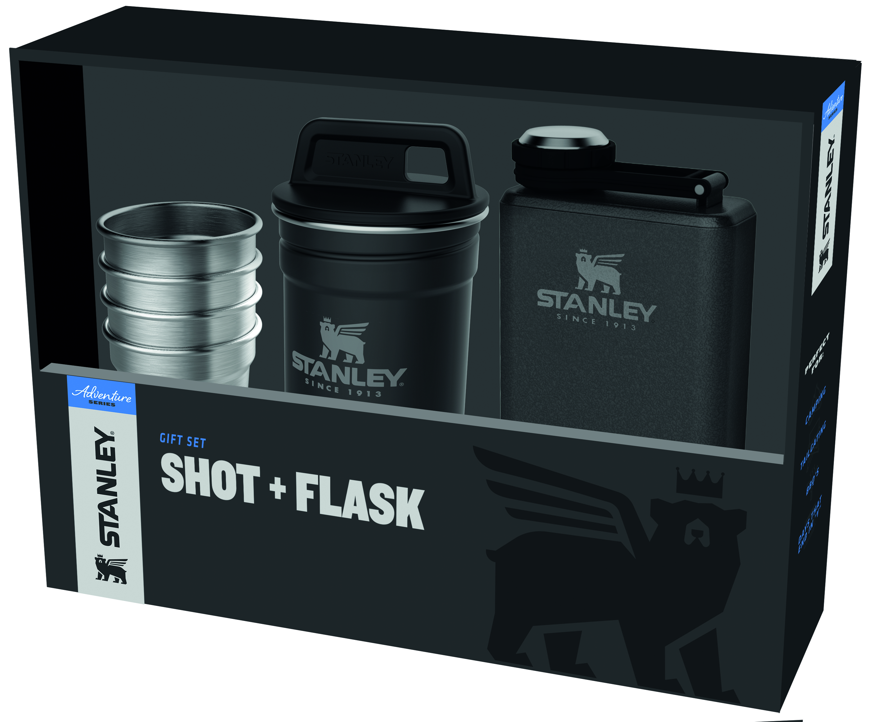 Adventure Shot and Flask Set